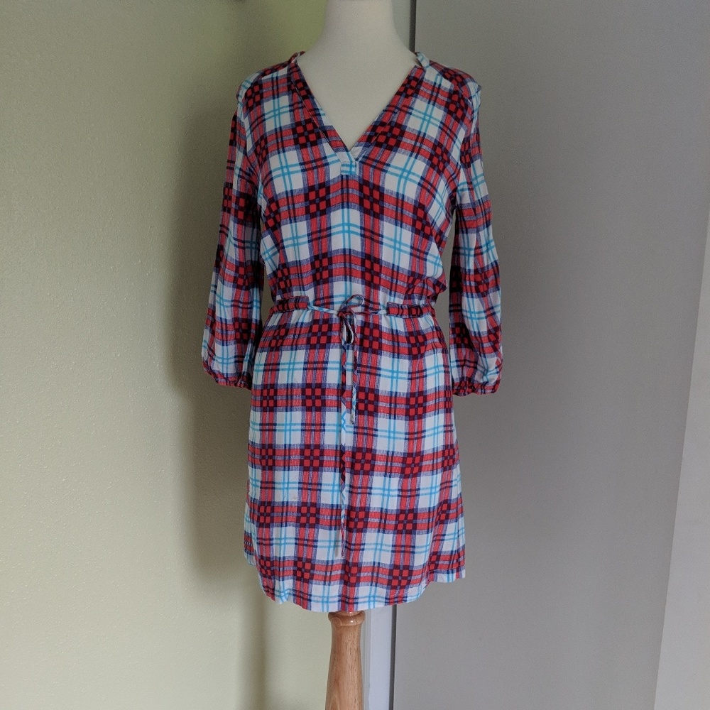 Skies are Blue Shirt Dress